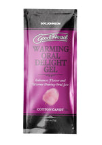 Load image into Gallery viewer, Goodhead Warming Oral Delight Gel .24oz Bulk (48 Pieces) - Cotton Candy
