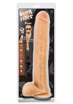 Load image into Gallery viewer, Hung Rider Bruno Dildo with Balls - Vanilla - 14in