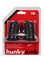 Load image into Gallery viewer, Hunkyjunk Elong Nipsuckers - Black