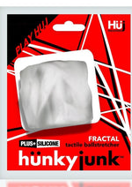 Load image into Gallery viewer, Hunkyjunk Fractal Tactile Ballstretcher - Clear/Clear Ice