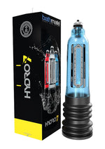 Load image into Gallery viewer, Hydro7 Penis Pump - Aqua Blue/Blue