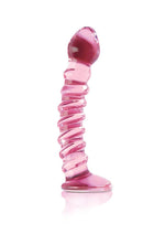 Load image into Gallery viewer, Icicles No 28 Textured Glass G-Spot Dildo