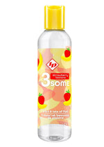 Load image into Gallery viewer, Id 3 Some 3-In-1 Multi Use Flavored Lubricant Strawberry Banana - 4oz