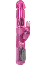 Load image into Gallery viewer, Jack Rabbit 7 Function Beaded Rabbit Vibrator - Pink