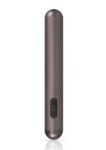 Load image into Gallery viewer, Jimmyjane Chroma Metal Rechargeable Vibrator - Grey - 5.5in