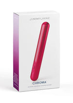 Load image into Gallery viewer, Jimmyjane Chroma Metal Rechargeable Vibrator - Pink - 5.5in