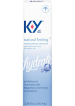 Load image into Gallery viewer, K-Y Hydrate Natural Feeling Moisturizing Lubricant with Hyaluronic Acid - 3.38oz