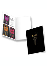 Load image into Gallery viewer, Kama Sutra Naughty Notes Let's Screw Greeting Card