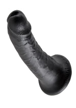 Load image into Gallery viewer, King Cock Dildo - Black - 6in
