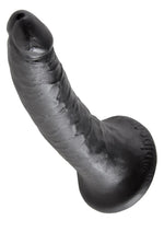Load image into Gallery viewer, King Cock Dildo - Black - 7in