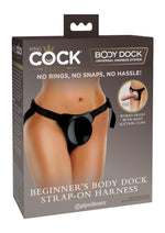 Load image into Gallery viewer, King Cock Elite Beginner's Body Dock Harness System - Black