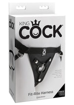 Load image into Gallery viewer, King Cock Fit Rite Harness - Black