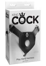 Load image into Gallery viewer, King Cock Play Hard Harness - Black