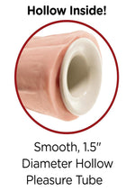 Load image into Gallery viewer, King Cock Two Dildos One Hole Hollow Strap-On Suspender System