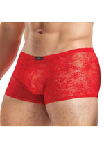 Load image into Gallery viewer, Lace King Lace Boxers - Red - Medium/Small