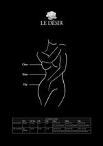 Load image into Gallery viewer, Le Desir Contrast Suspender Bodystocking