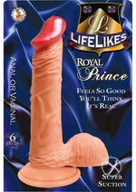 Load image into Gallery viewer, Lifelikes Royal Prince Dildo - Vanilla - 6in