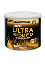 Load image into Gallery viewer, LifeStyles Ultra Ribbed 40 - Bowl