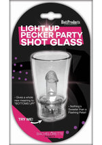 Load image into Gallery viewer, Light Up Pecker Party Shot Glass with Hang String - Clear