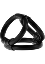 Load image into Gallery viewer, Linx Caged Up Cock Cage 3 Ring Cock Ring - Black