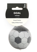 Load image into Gallery viewer, Linx Goal Stroker Ball Masturbator - Black/Clear