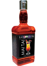 Load image into Gallery viewer, Liquor Lube Water Based Flavored Personal Lubricant Mai Tai - 4 Ounce