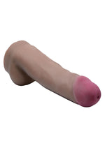 Load image into Gallery viewer, Loadz Dual Density Squirting Dildo - Chocolate - 7in