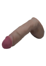 Load image into Gallery viewer, Loadz Dual Density Squirting Dildo - Chocolate - 8in