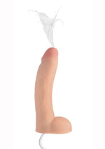 Load image into Gallery viewer, Loadz Dual Density Squirting Dildo - Vanilla - 9in