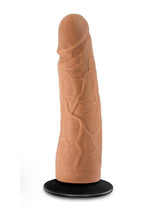 Load image into Gallery viewer, Lock On Dynamite Dildo with Suction Cup Adapter - Caramel - 7in