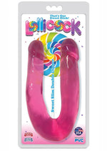Load image into Gallery viewer, Lollicock Sweet Slim Double Dipper Double Dildo - Cherry/Red