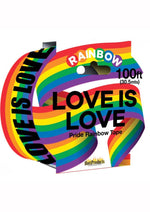 Load image into Gallery viewer, Love Is Love Rainbow Tape - Multicolor - 100ft