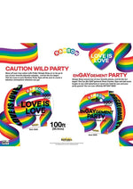 Load image into Gallery viewer, Love Is Love Rainbow Tape - Multicolor - 100ft