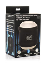 Load image into Gallery viewer, Lovebotz 10x Cyber Stroke Rechargeable Vibrating Stroker - Black