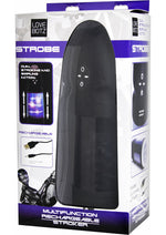 Load image into Gallery viewer, Lovebotz Strobe Multifunction Rechargeable Stroker - Black