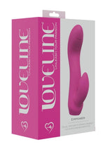 Load image into Gallery viewer, Loveline Empower Rechargeable Dual Motor 10 Speed Rabbit Vibrator - Pink
