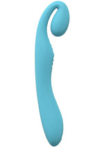 Load image into Gallery viewer, Loveline Obsession Rechargeable Dual Motor Vibe - Blue