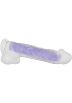 Load image into Gallery viewer, Luminous Stud Dildo with Balls
