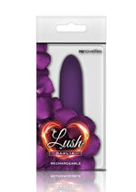 Load image into Gallery viewer, Lush Dahlia Rechargeable Mini Vibrator - Purple