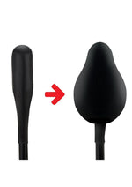 Load image into Gallery viewer, Lux Fetish Classic Inflatable Anal Balloon - Black