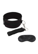 Load image into Gallery viewer, Lux Fetish Collar and Leash Set Adjustable
