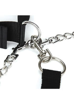 Load image into Gallery viewer, Lux Fetish Collar, Cuffs and Leash Set with Removable Cuffs and Leash