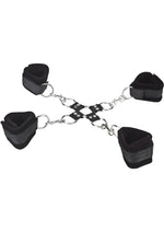 Load image into Gallery viewer, Lux Fetish Hogtie - Black - 5 Piece Set/Set