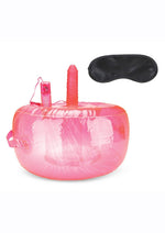 Load image into Gallery viewer, Lux Fetish Inflatable Sex Chair with Vibrating Dildo and Remote Control - Pink