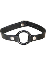 Load image into Gallery viewer, Lux Fetish Open Mouth Gag - Black