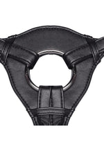 Load image into Gallery viewer, Lux Fetish Patent Leather Strap-On Harness Adjustable