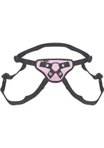 Load image into Gallery viewer, Lux Fetish Pretty In Pink Strap-On Harness Adjustable - Pink