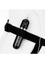 Load image into Gallery viewer, Lux Fetish Realistic Vibrating Dildo with Harness Remote Control