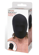 Load image into Gallery viewer, Lux Fetish Stretch Hood Black One Size Fits All - Black