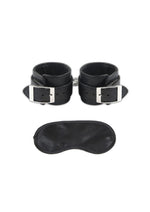 Load image into Gallery viewer, Lux Fetish Unisex Leatherette Cuffs Adjustable